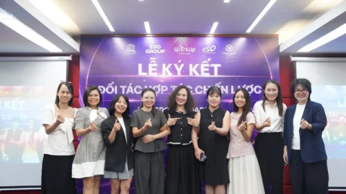 ESO GROUP hợp tác Spark Up - lễ ký kết đối tác chiến lược