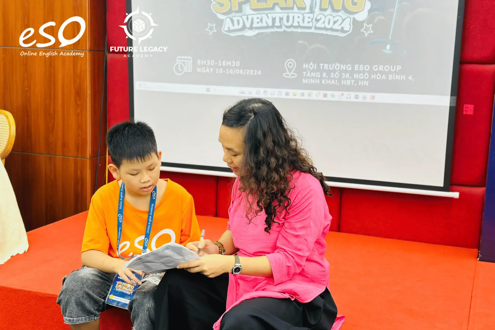 Tiếng anh trực tuyến ESO