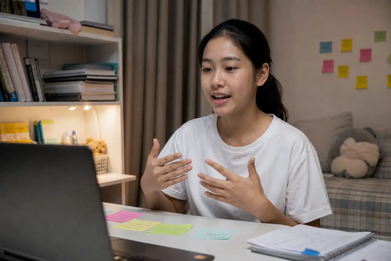 tiếng Anh thương mại trong meeting online
