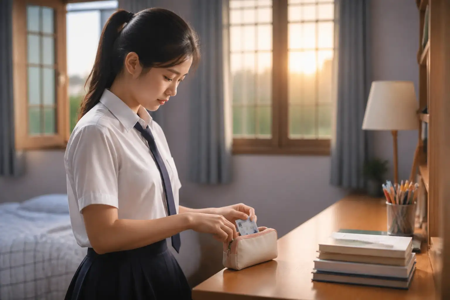 người đi làm học tiếng Anh buổi tối online
