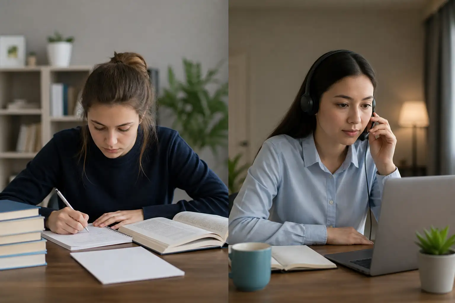 cha mẹ tỉnh thức khi con học và thi cử